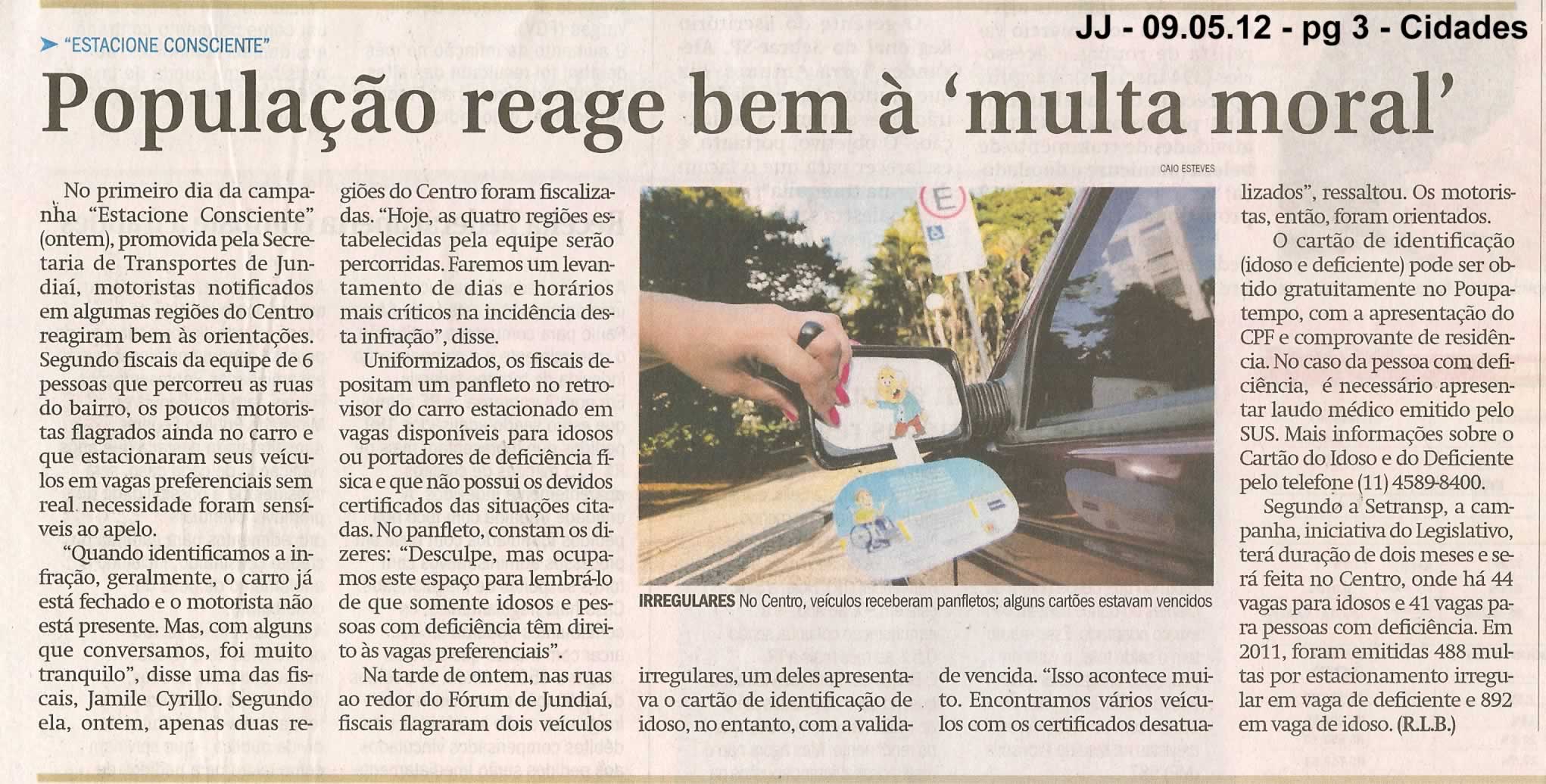 Jornal de Jundiaí - 09/05/2012
