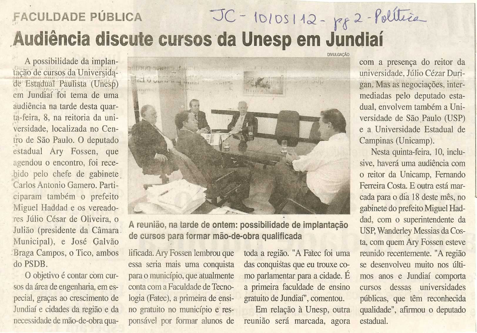 Jornal da Cidade - 10/05/2012