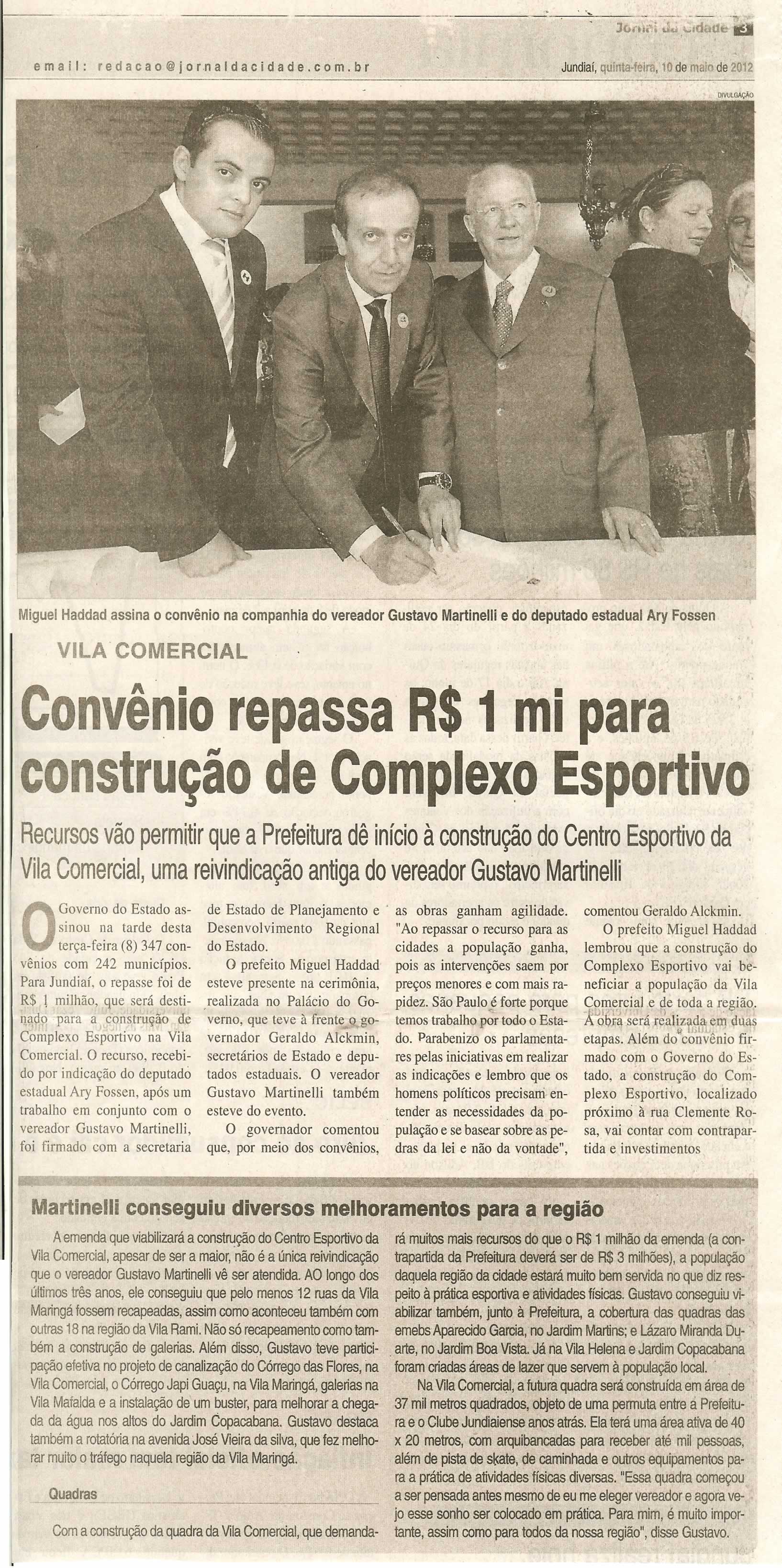 Jornal da Cidade - 10/05/2012