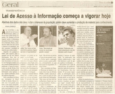 Jornal da Cidade - 16/05/2012