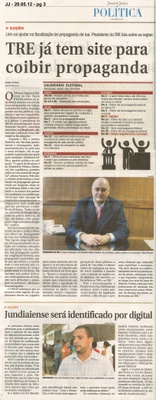 Jornal de Jundiaí - 20/05/2012