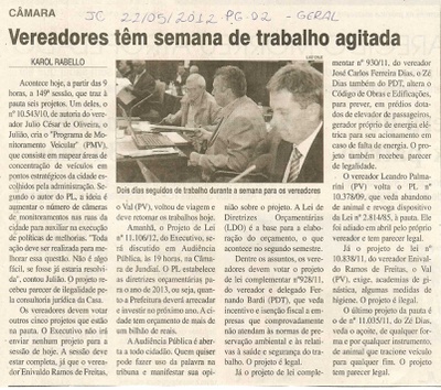 Jornal da Cidade - 22/05/2012