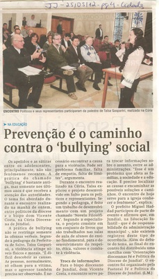 Jornal de Jundiaí - 25/05/2012