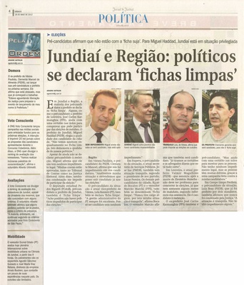 Jornal de Jundiaí - 26/05/2012
