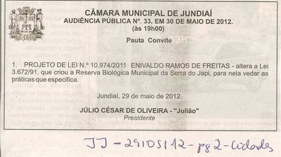 Jornal de Jundiaí - 29/05/2012