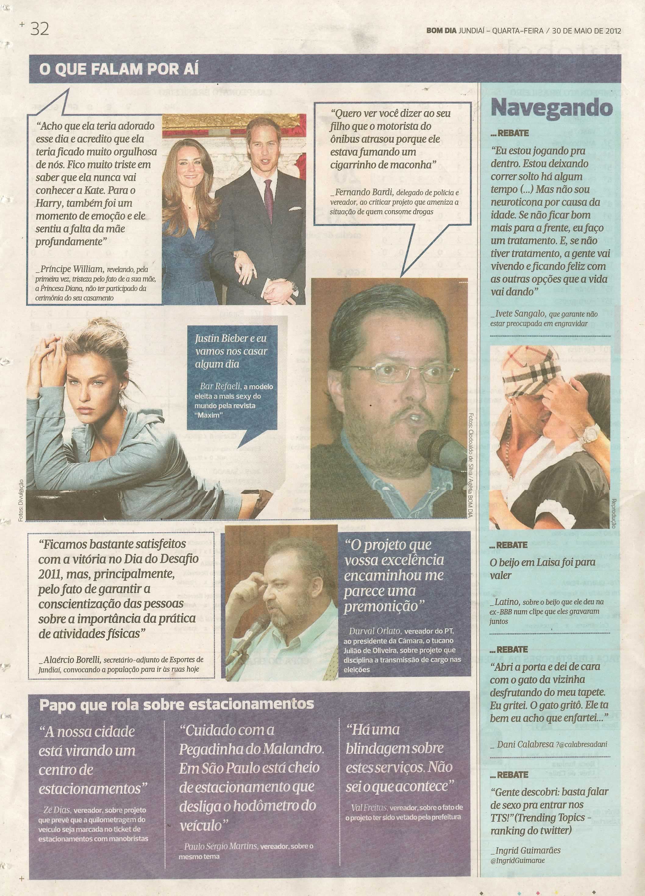 Bom Dia Jundiaí - 30/05/2012