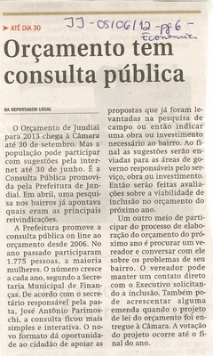 Jornal de Jundiaí - 05/06/2012