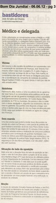 Bom Dia Jundiaí - 06/06/2012