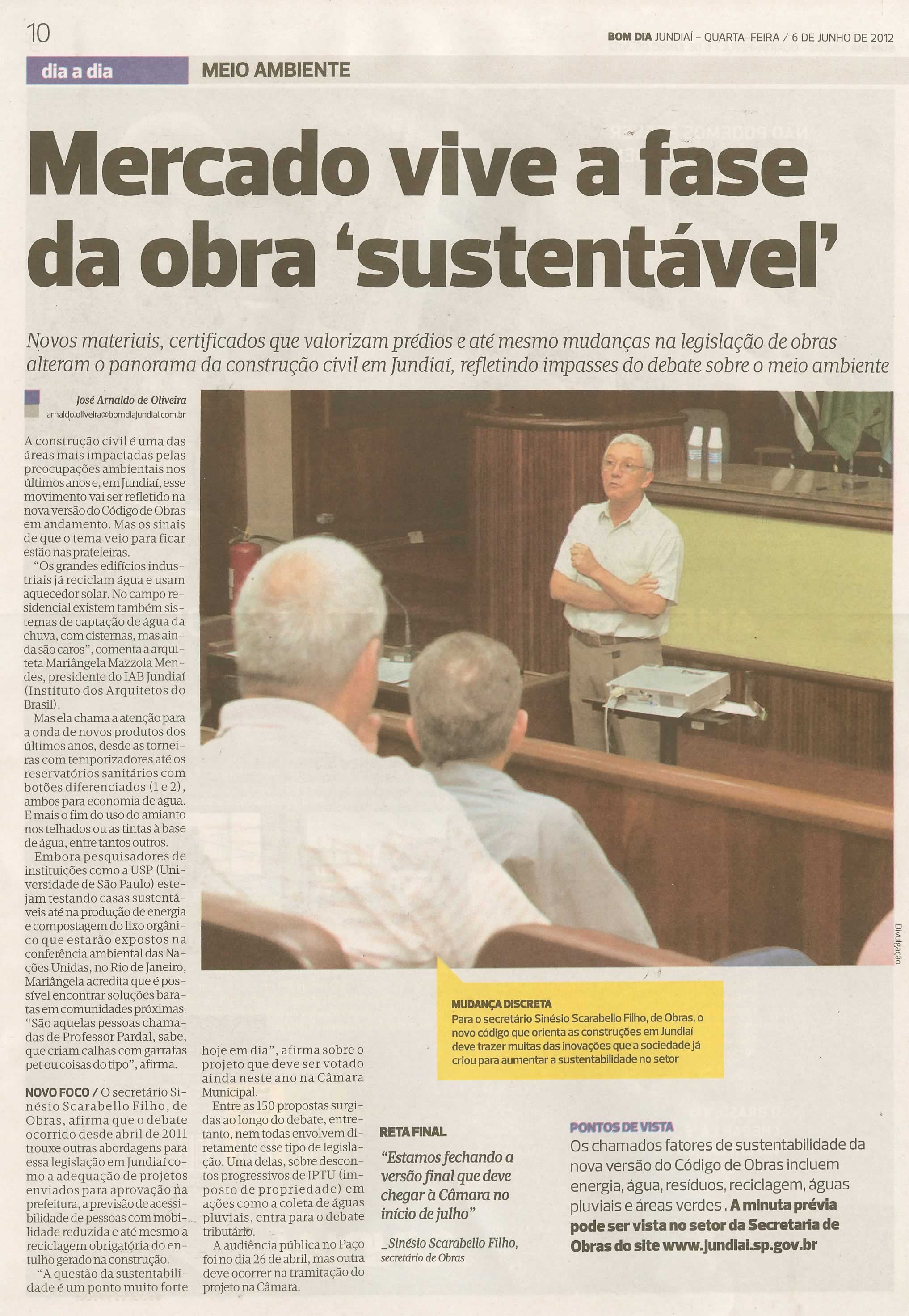 Bom Dia Jundiaí - 06/06/2012