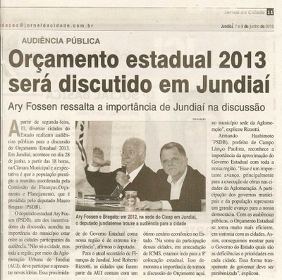 Jornal da Cidade - 07/06/2012