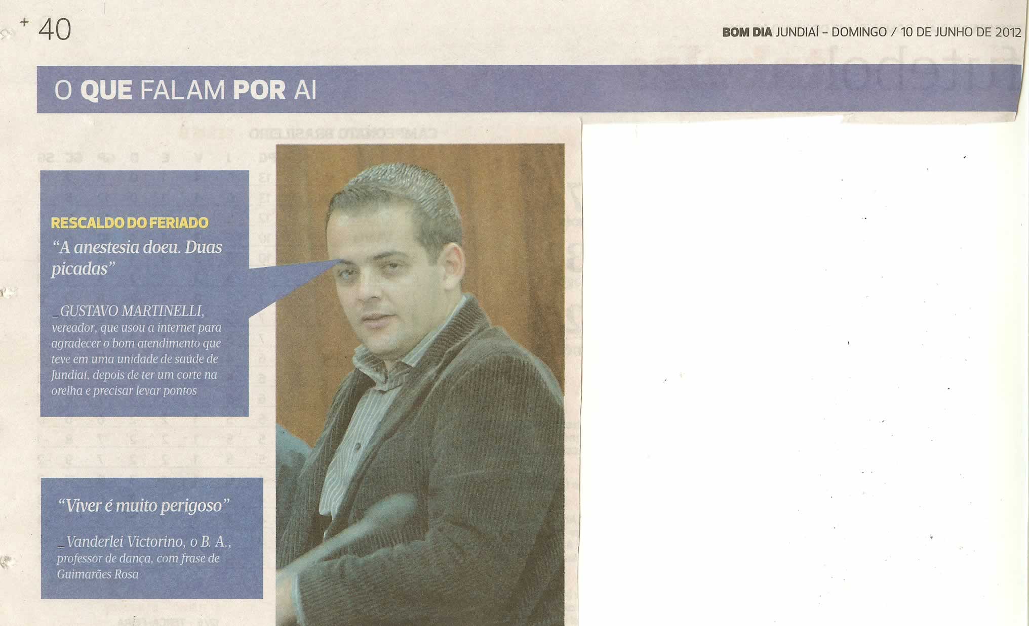Bom Dia Jundiaí - 10/06/2012