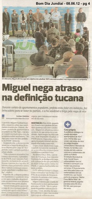 Bom Dia Jundiaí - 08/06/2012