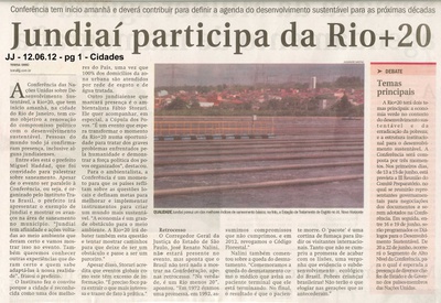 Jornal de Jundiaí - 12/06/2012