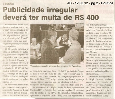 Jornal da Cidade - 12/06/2012