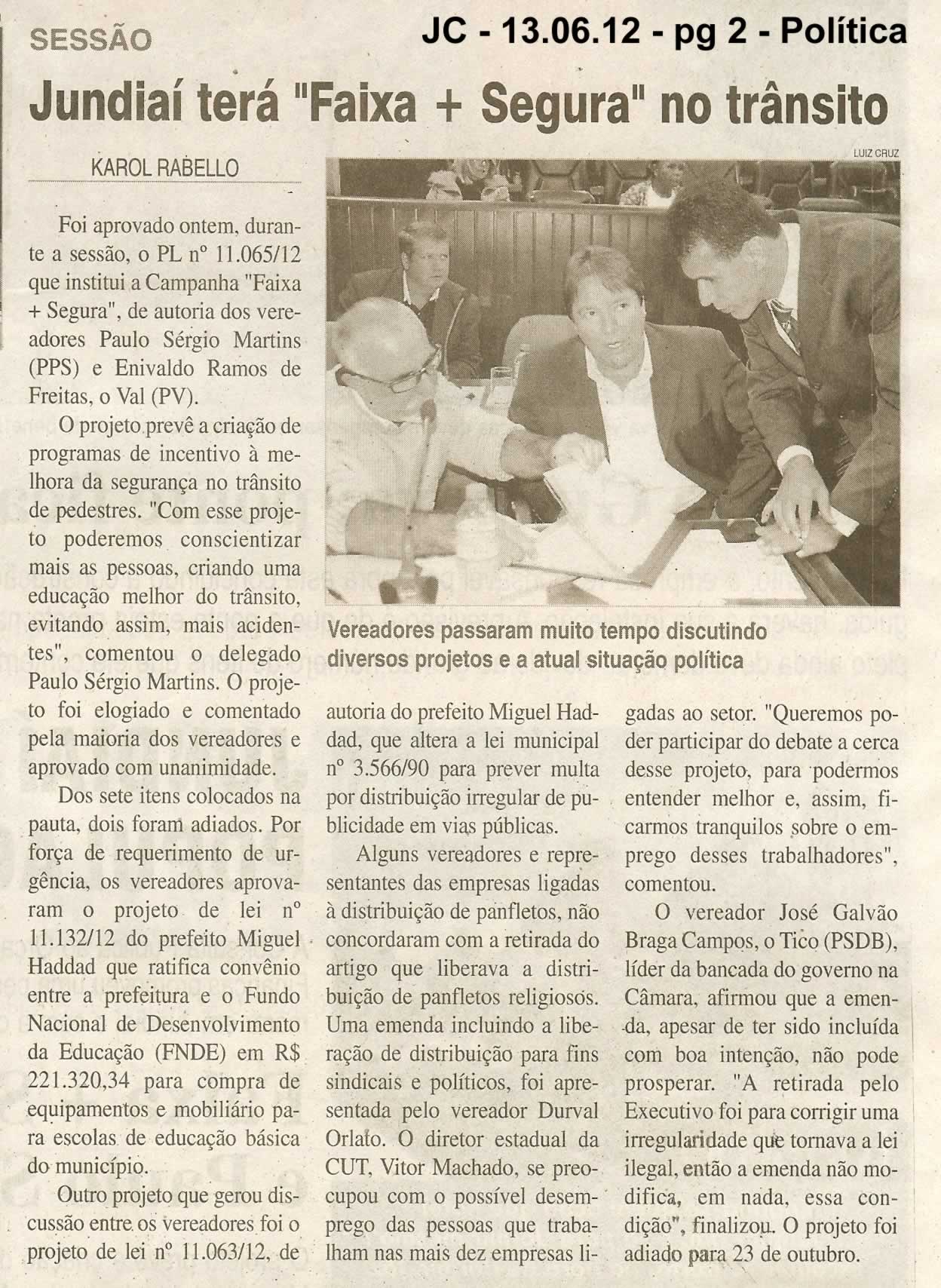 Jornal da Cidade - 13/06/2012