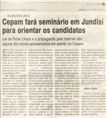 Jornal da Cidade - 19/06/2012