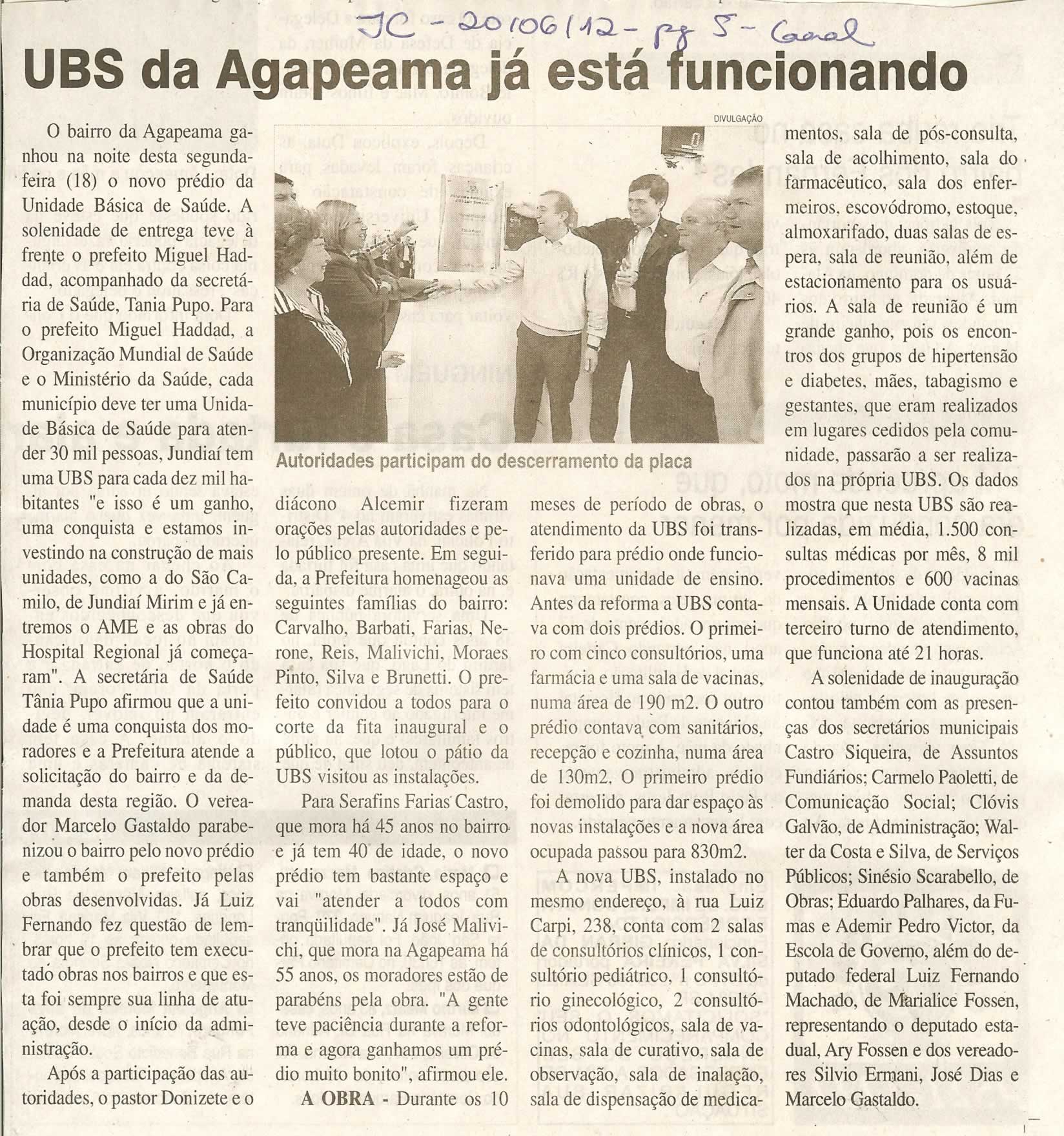 Jornal da Cidade - 20/06/2012