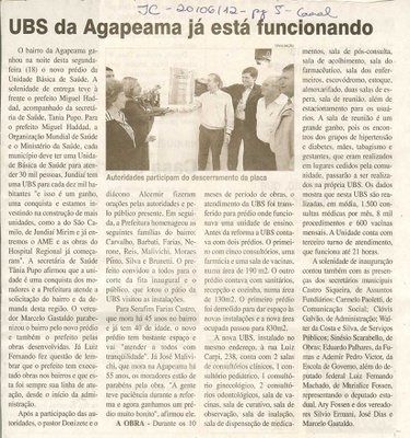 Jornal da Cidade - 20/06/2012