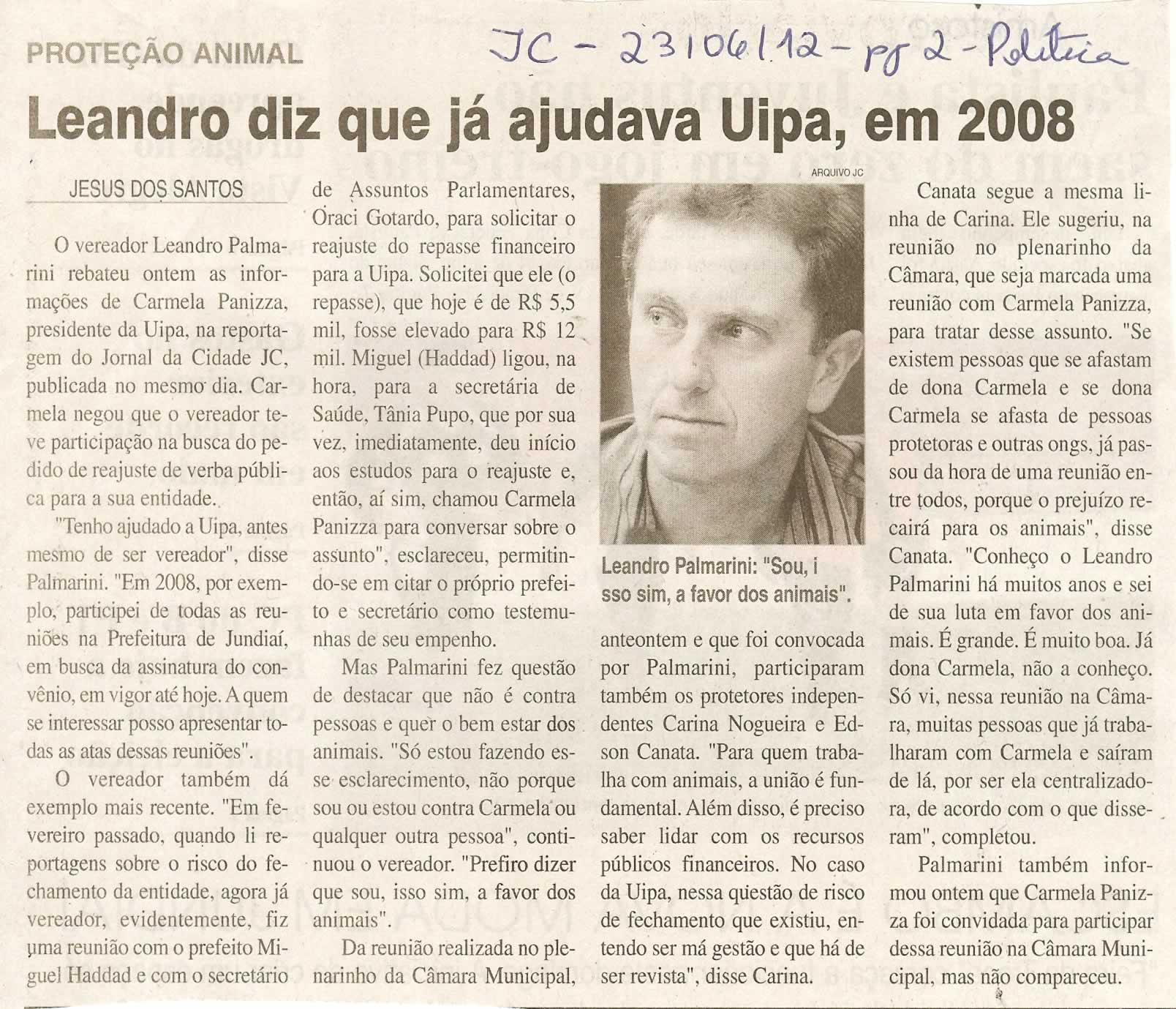 Jornal da Cidade - 23/06/2012