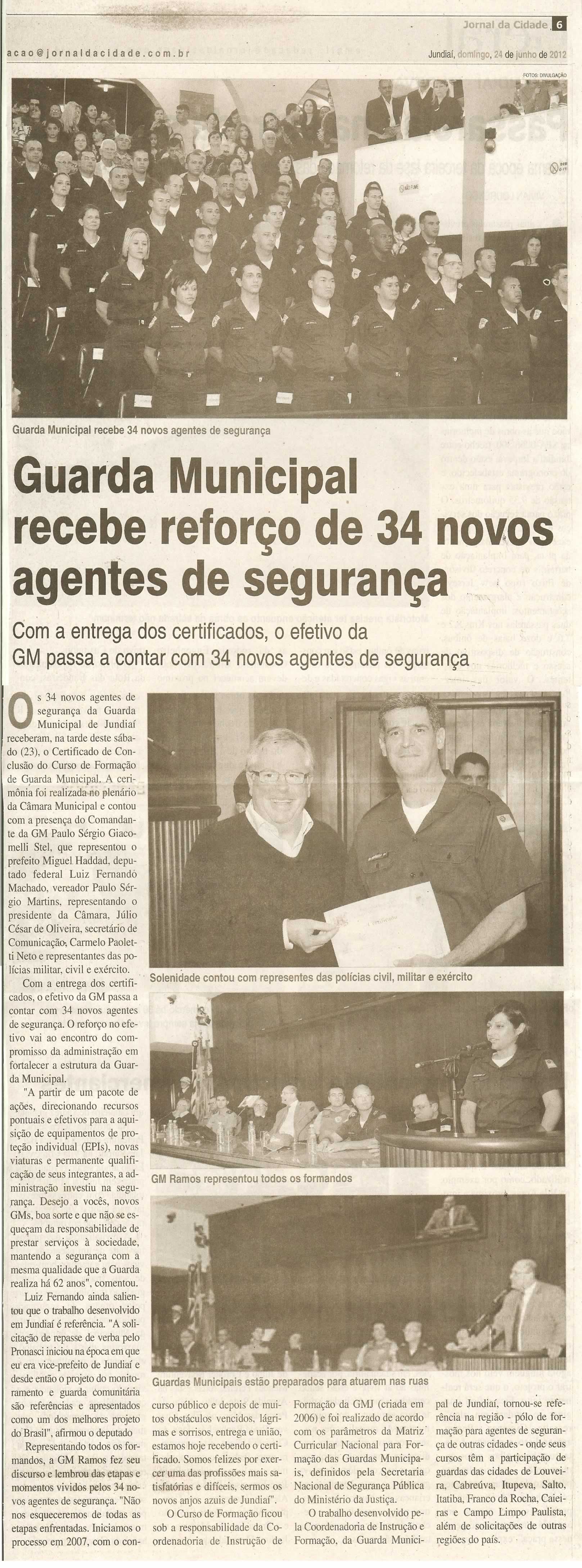 Jornal da Cidade - 24/06/2012