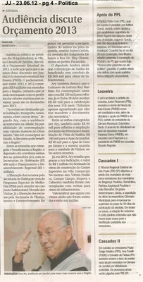 Jornal de Jundiaí - 23/06/2012
