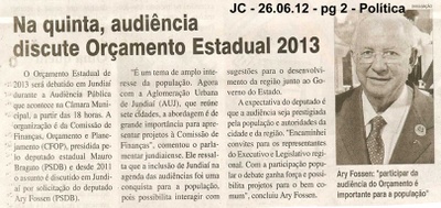 Jornal da Cidade - 26/06/2012