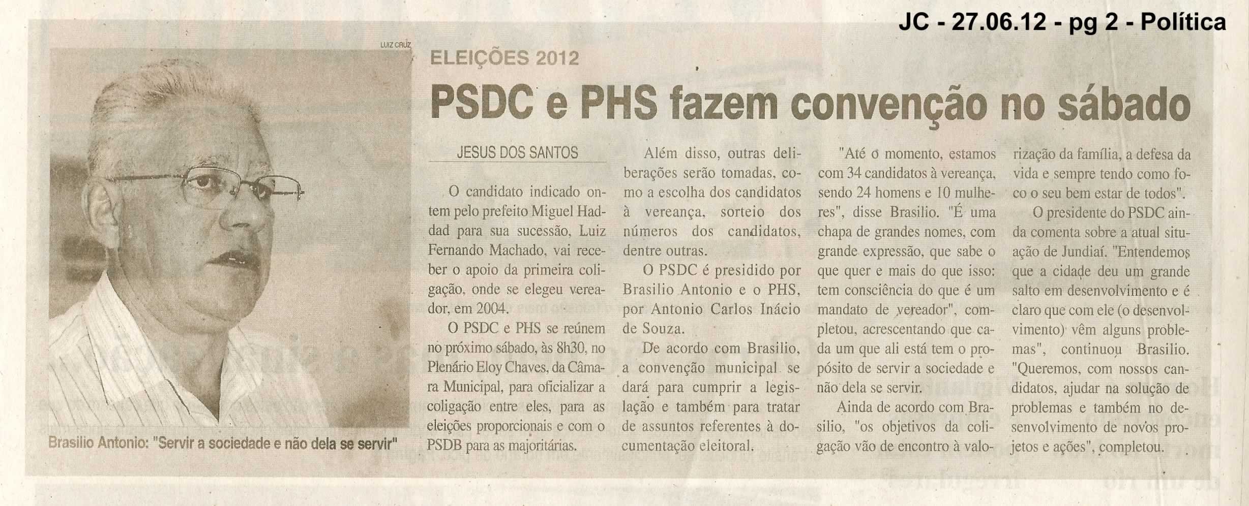 Jornal da Cidade - 27/06/2012