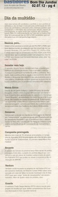 Bom Dia Jundiaí - 02/07/2012