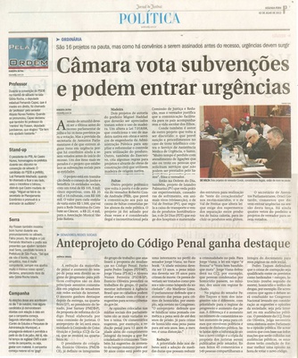 Jornal de Jundiaí - 02/07/2012
