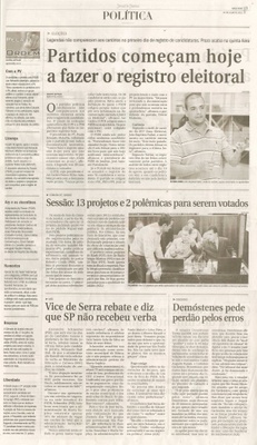 Jornal de Jundiaí - 03/07/2012