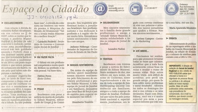 Jornal de Jundiaí - 04/07/2012