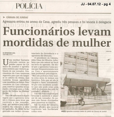 Jornal de Jundiaí - 04/07/2012