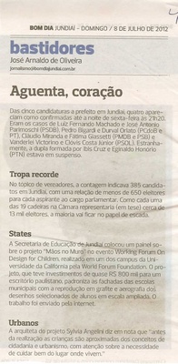 Bom Dia Jundiaí - 08/07/2012
