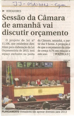 Jornal de Jundiaí - 09/07/2012