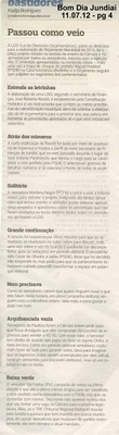 Bom Dia Jundiaí - 11/07/2012