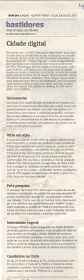Bom Dia Jundiaí - 12/07/2012