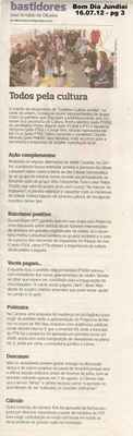 Bom Dia Jundiaí - 16/07/2012
