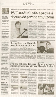 Jornal de Jundiaí - 17/07/2012