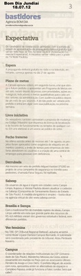 Bom Dia Jundiaí - 18/07/2012