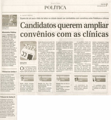 Jornal de Jundiaí - 24/07/2012