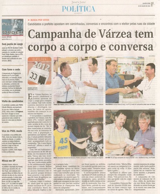 Jornal de Jundiaí - 25/07/2012