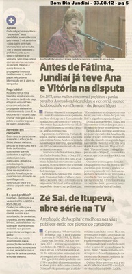 Bom Dia Jundiaí - 03/08/2012