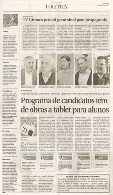 Jornal de Jundiaí - 03/08/2012