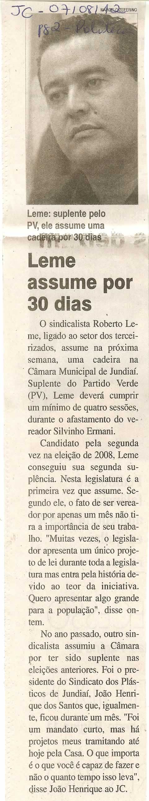 Jornal da Cidade - 07/08/2012