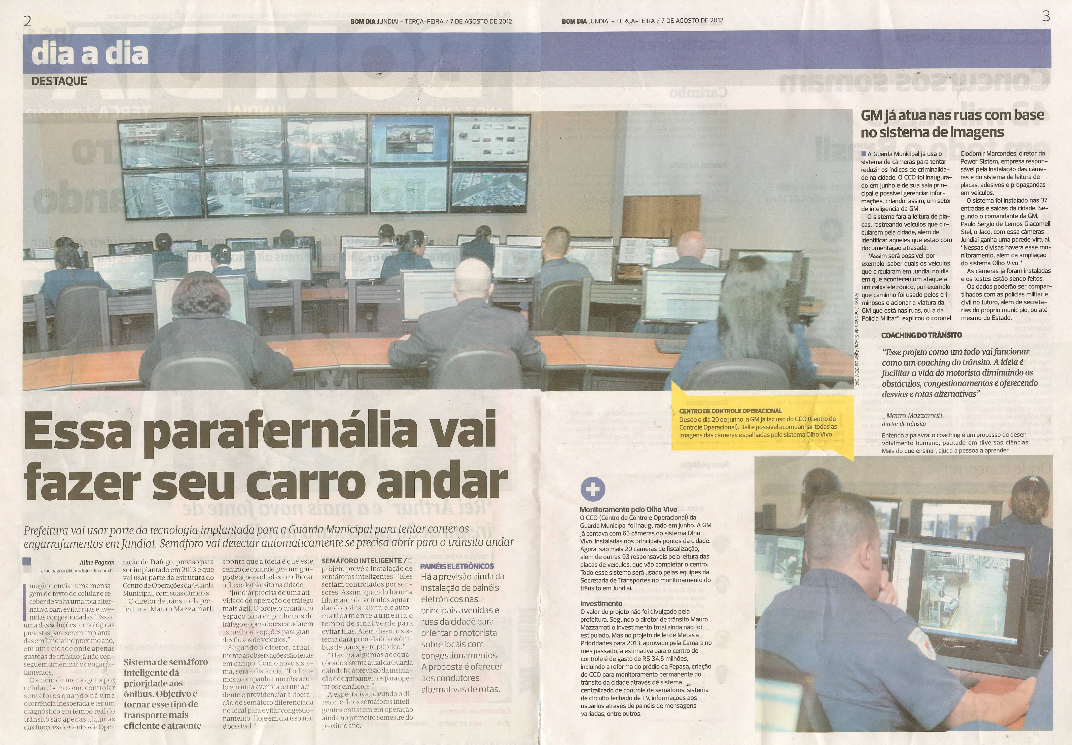 Bom Dia Jundiaí - 07/08/2012