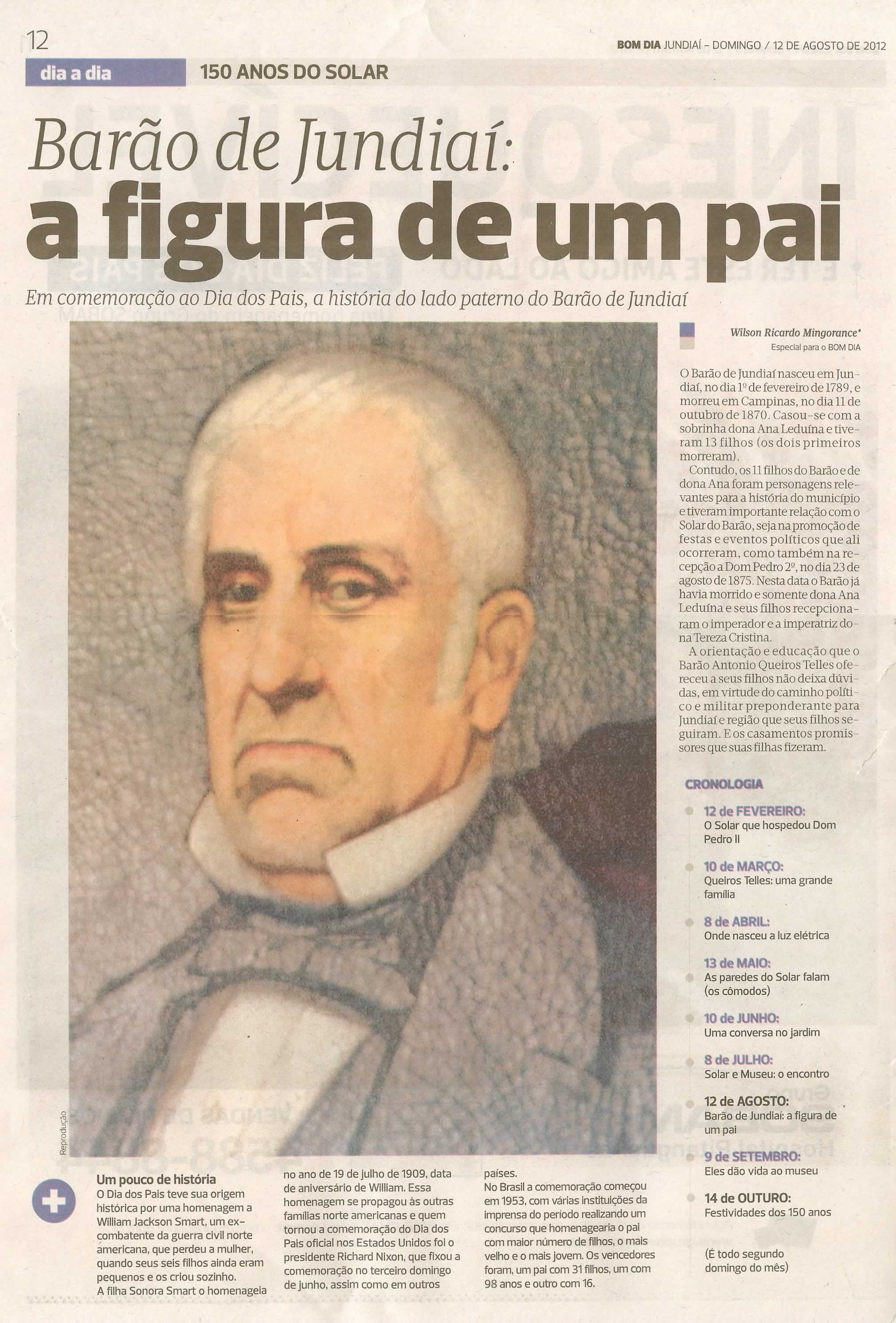 Bom Dia Jundiaí - 12/08/2012