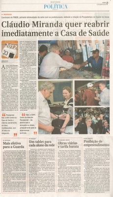 Jornal de Jundiaí - 12/08/2012