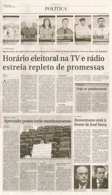 Jornal de Jundiaí - 22/08/2012