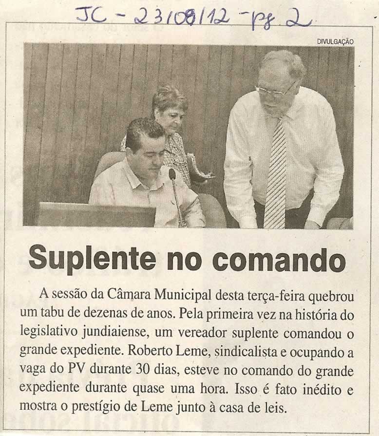 Jornal da Cidade - 23/08/2012