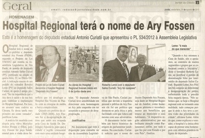 Jornal da Cidade - 24/08/2012